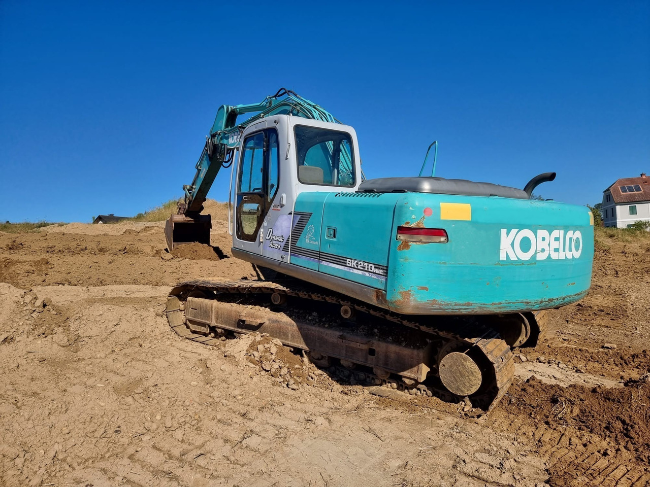 Pelle sur chenille KOBELCO SK 210 NLC-6E: photos 6