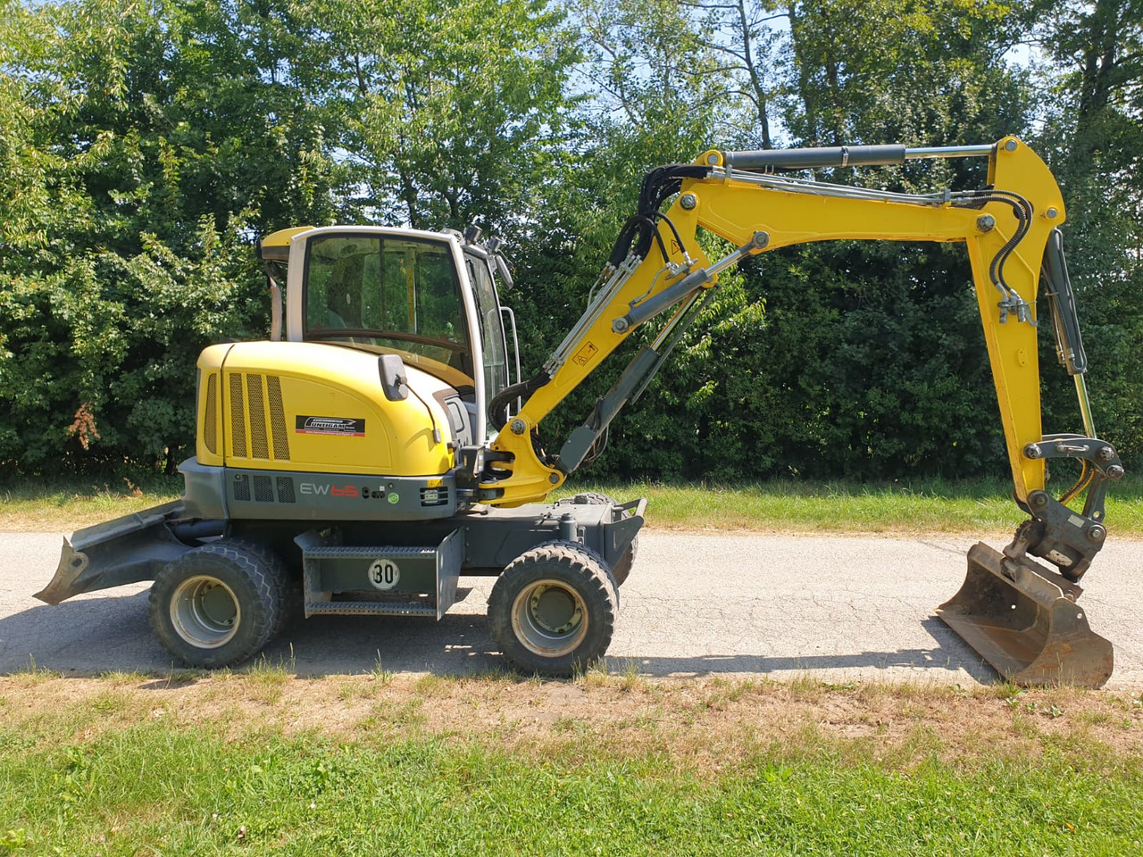 WACKER Neuson EW 65 - Pelle sur pneus: photos 2 WACKER Neuson EW 65 - Pelle sur pneus: photos 2