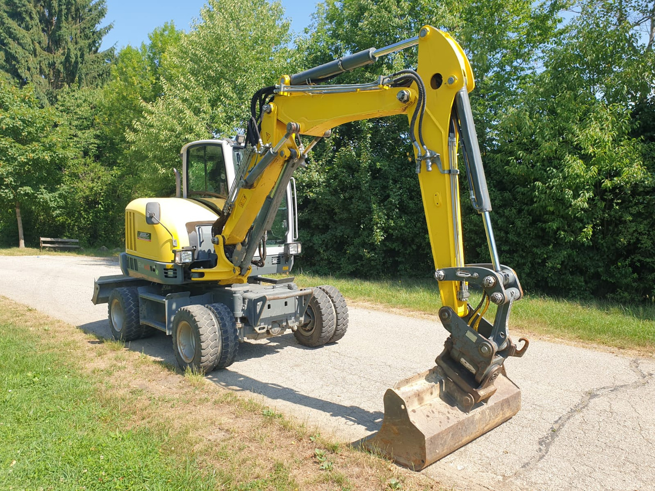 WACKER Neuson EW 65 - Pelle sur pneus: photos 4 WACKER Neuson EW 65 - Pelle sur pneus: photos 4