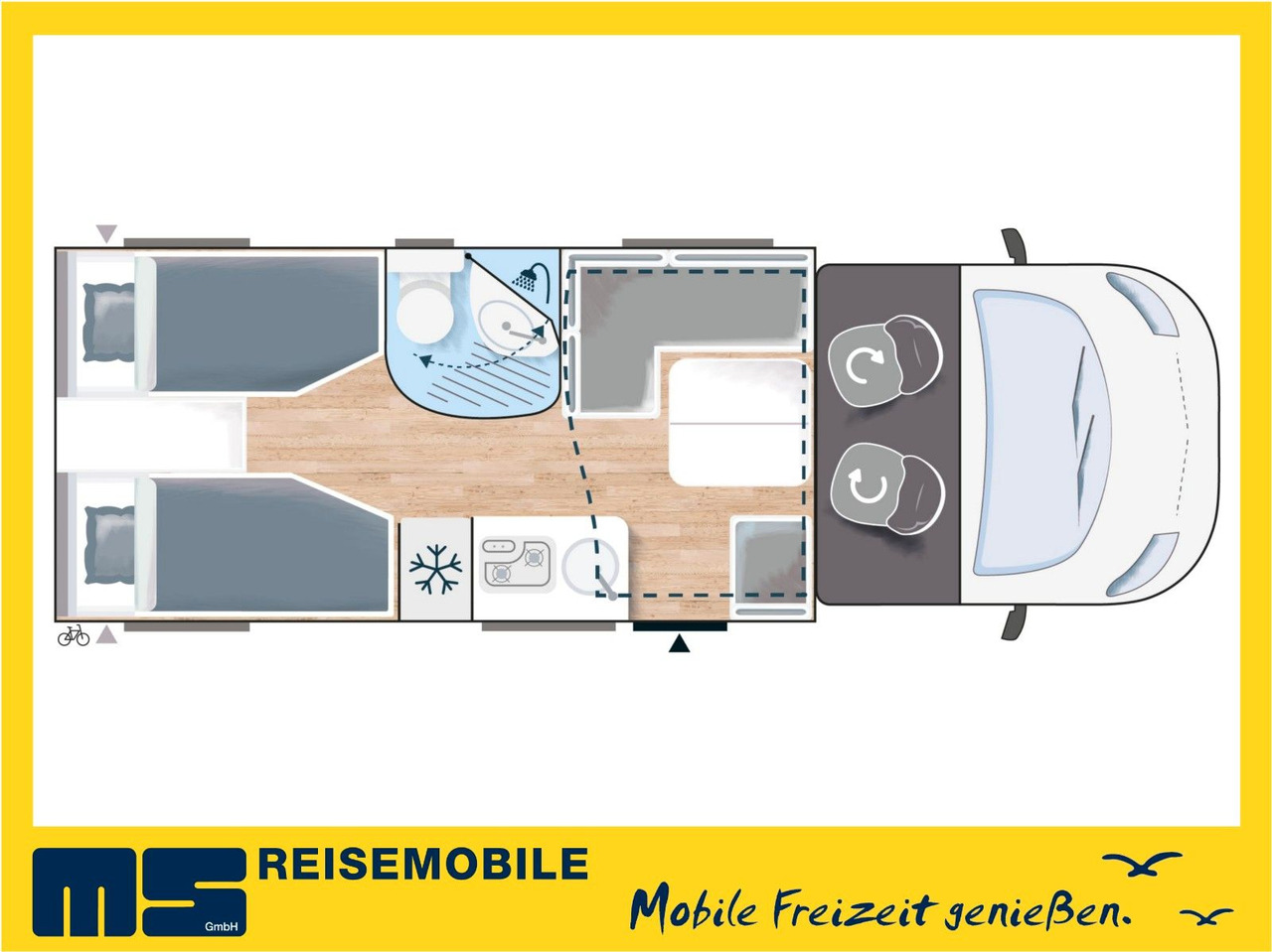 Chausson 627 TITANIUM /-2026-/ EINZELBETTEN / 4.1T. / AHK - Camping-car profilé: photos 2 Chausson 627 TITANIUM /-2026-/ EINZELBETTEN / 4.1T. / AHK - Camping-car profilé: photos 2