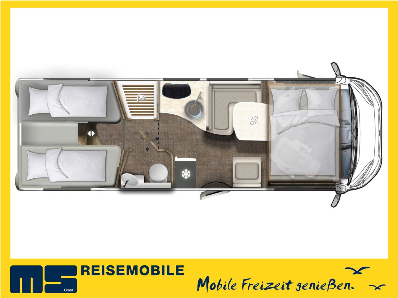 Eura Mobil INTEGRA LINE 720 EB /-2026-/180-8G/ EINZELBETTEN - Camping-car intégral: photos 2 Eura Mobil INTEGRA LINE 720 EB /-2026-/180-8G/ EINZELBETTEN - Camping-car intégral: photos 2