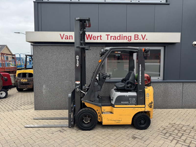 Atlet Atlet P1D1A15LT Triplo 650 Freelift/Sideshift 760UUR LPG 2012 - Chariot élévateur à gaz: photos 1 Atlet Atlet P1D1A15LT Triplo 650 Freelift/Sideshift 760UUR LPG 2012 - Chariot élévateur à gaz: photos 1