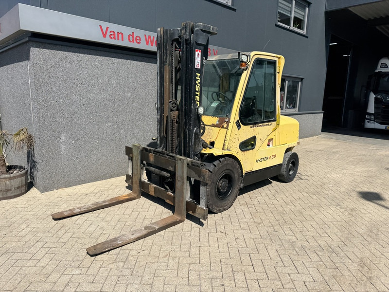 Hyster H 4.50 XM - Chariot élévateur diesel: photos 5 Hyster H 4.50 XM - Chariot élévateur diesel: photos 5