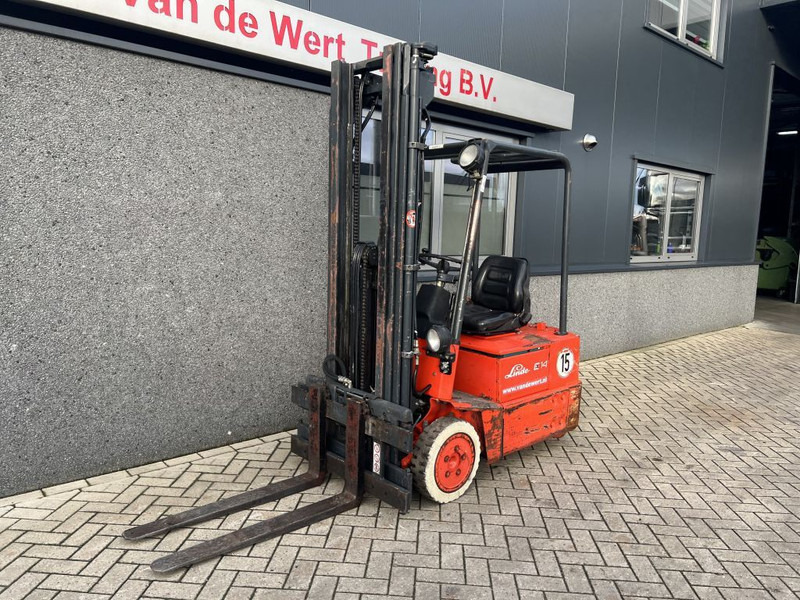 Linde e14 Heftruck Linde E14 Triplo 550 Freelift/Sideshift elektrisch - Chariot élévateur électrique: photos 4 Linde e14 Heftruck Linde E14 Triplo 550 Freelift/Sideshift elektrisch - Chariot élévateur électrique: photos 4