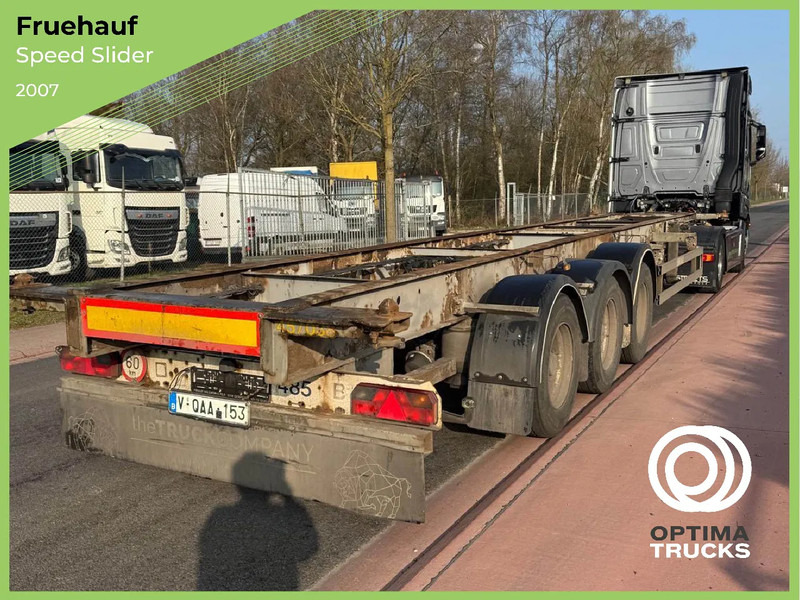 Fruehauf Containertransport - Semi-remorque porte-conteneur/ Caisse mobile: photos 1 Fruehauf Containertransport - Semi-remorque porte-conteneur/ Caisse mobile: photos 1
