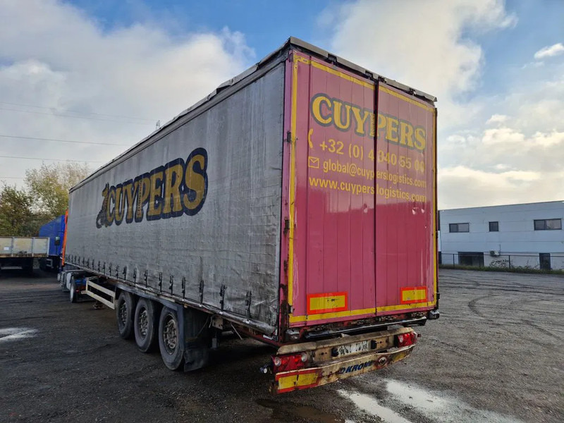 Krone SD 27 / HUBDACH / TOIT LEVANT / HEFDAK / COIL / COILMULDE / FOSSE Á BOBINE - Semi-remorque rideaux coulissants: photos 5 Krone SD 27 / HUBDACH / TOIT LEVANT / HEFDAK / COIL / COILMULDE / FOSSE Á BOBINE - Semi-remorque rideaux coulissants: photos 5