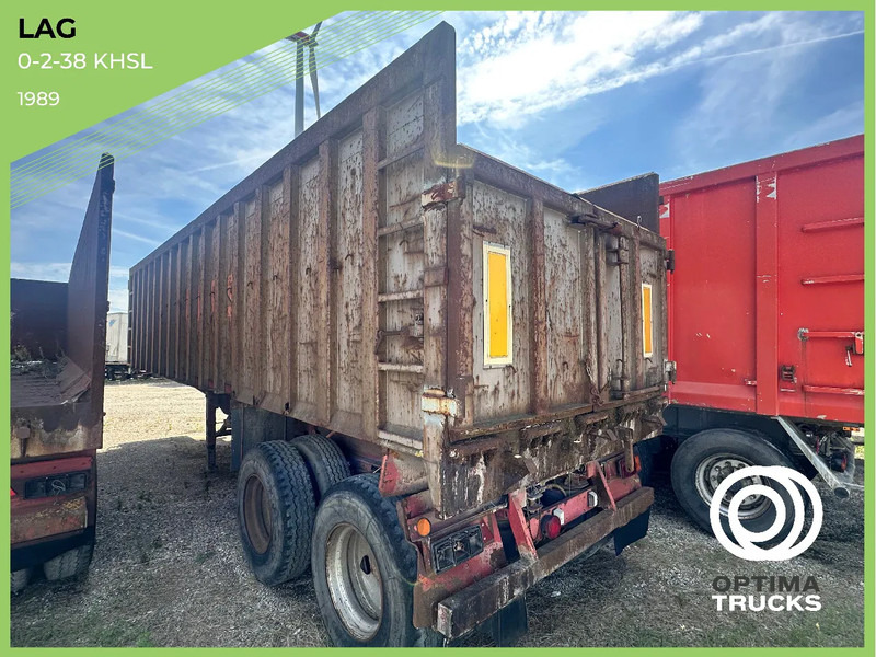 LAG 0-2-38 KHSL - Semi-remorque benne: photos 1 LAG 0-2-38 KHSL - Semi-remorque benne: photos 1