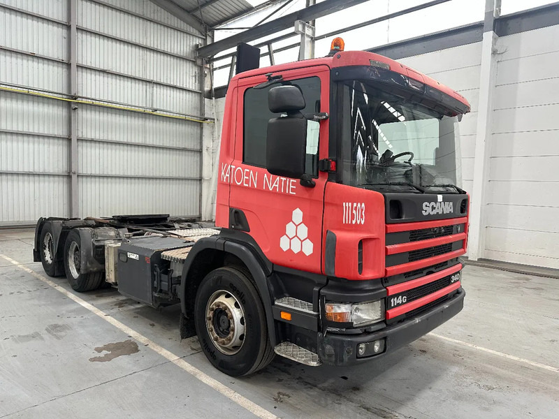 Scania P114-340 G 6x2-6x4 / compresseur - compressor / EURO 2 - Tracteur routier: photos 5 Scania P114-340 G 6x2-6x4 / compresseur - compressor / EURO 2 - Tracteur routier: photos 5