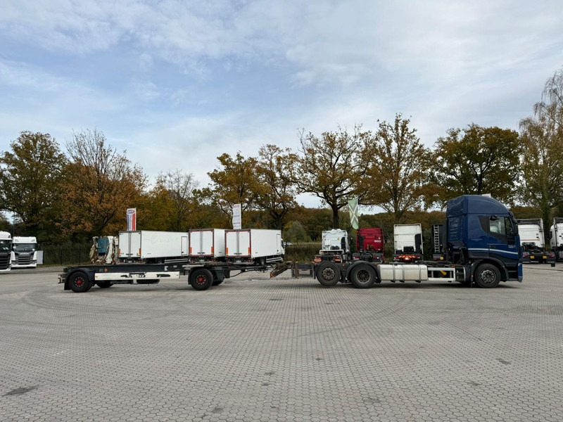 Krone AZ BDF clean chassis airsuspension BPW axle - Remorque porte-conteneur/ Caisse mobile: photos 4 Krone AZ BDF clean chassis airsuspension BPW axle - Remorque porte-conteneur/ Caisse mobile: photos 4