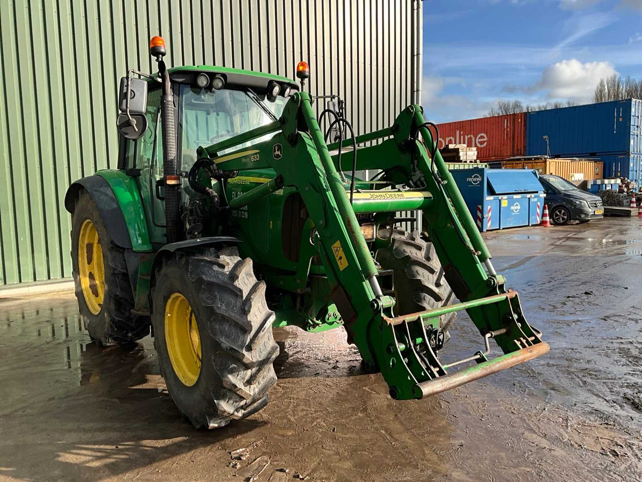 2001 JOHN DEERE 6220 FOUR WHEEL DRIVE FARM TRACTOR - Tracteur agricole: photos 2 2001 JOHN DEERE 6220 FOUR WHEEL DRIVE FARM TRACTOR - Tracteur agricole: photos 2