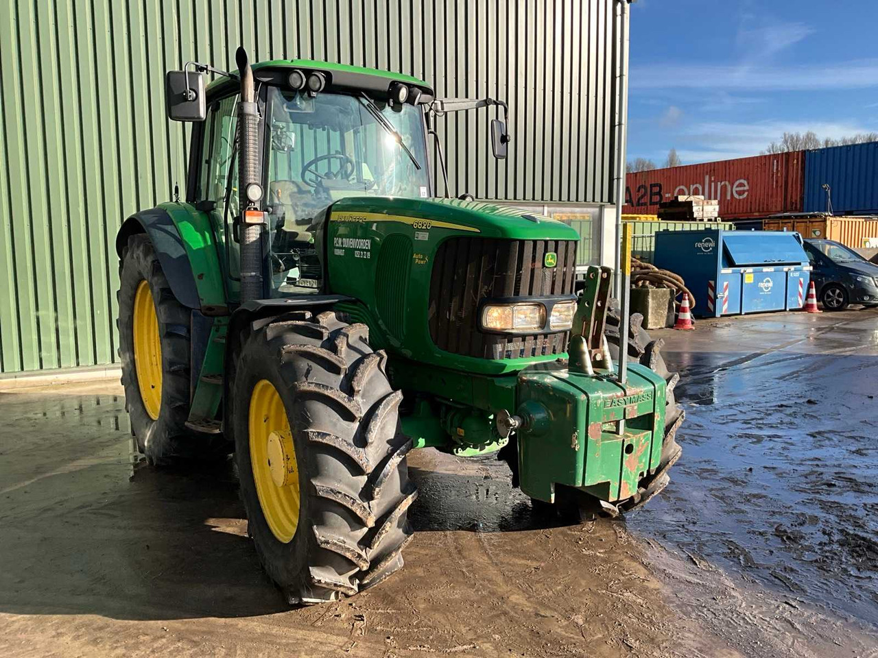 2007 JOHN DEERE 6820 FOUR WHEEL DRIVE FARM TRACTOR - Tracteur agricole: photos 2 2007 JOHN DEERE 6820 FOUR WHEEL DRIVE FARM TRACTOR - Tracteur agricole: photos 2