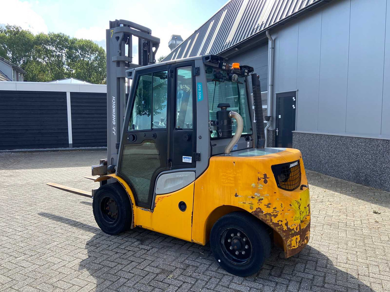 2017 JUNGHEINRICH - DFG550S - FORKLIFT - Chariot élévateur: photos 4 2017 JUNGHEINRICH - DFG550S - FORKLIFT - Chariot élévateur: photos 4