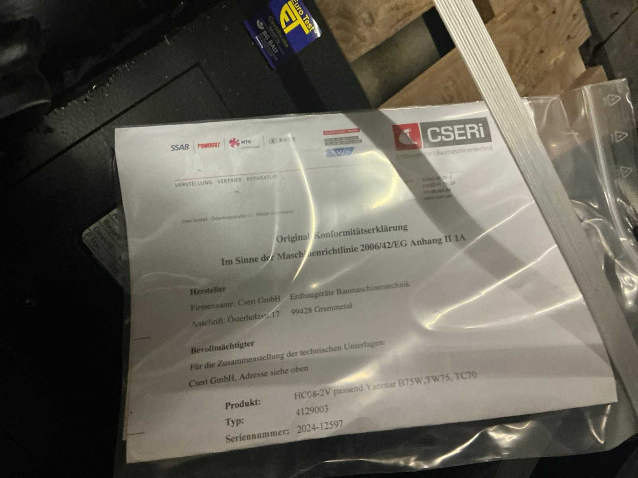 2024 YANMAR HC08-2V QUICK COUPLER, HYDR. - Chargeuse sur pneus: photos 5 2024 YANMAR HC08-2V QUICK COUPLER, HYDR. - Chargeuse sur pneus: photos 5