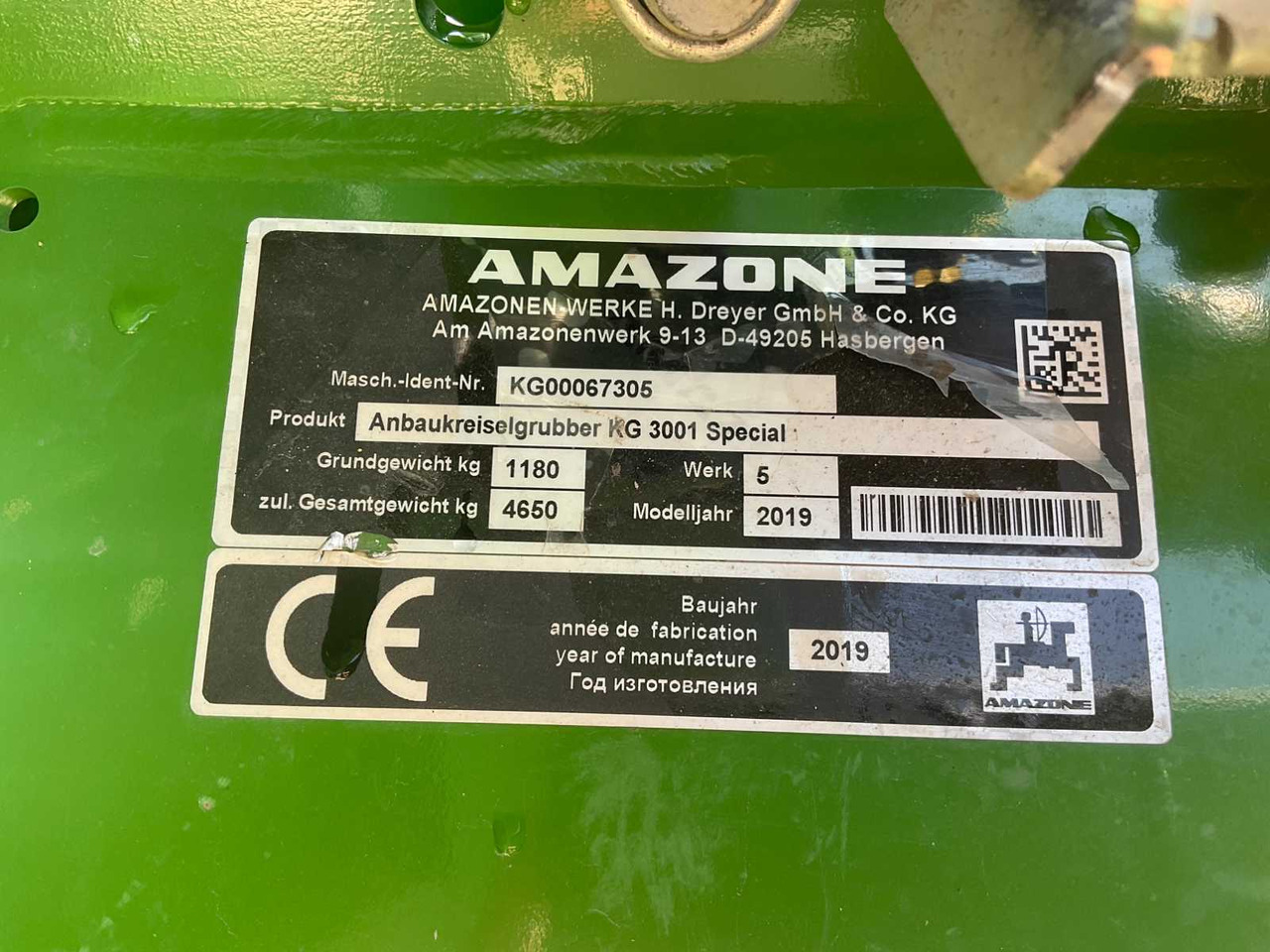 Outils du sol AMAZONE Centaya 3000 Super: photos 24