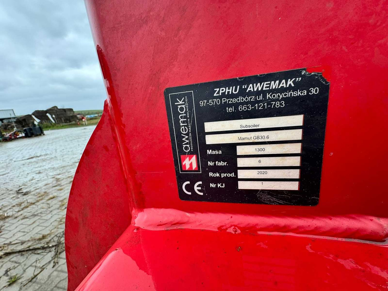 AWEMAK Mamut GB30.6 - Décompacteur: photos 5 AWEMAK Mamut GB30.6 - Décompacteur: photos 5