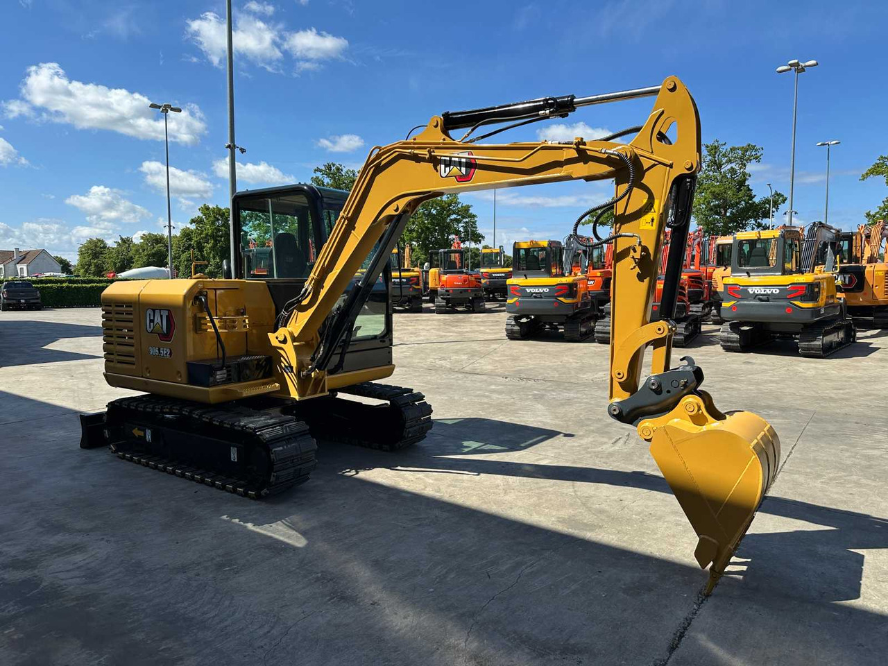 Caterpillar 305.5E2 - Pelle sur chenille: photos 3 Caterpillar 305.5E2 - Pelle sur chenille: photos 3