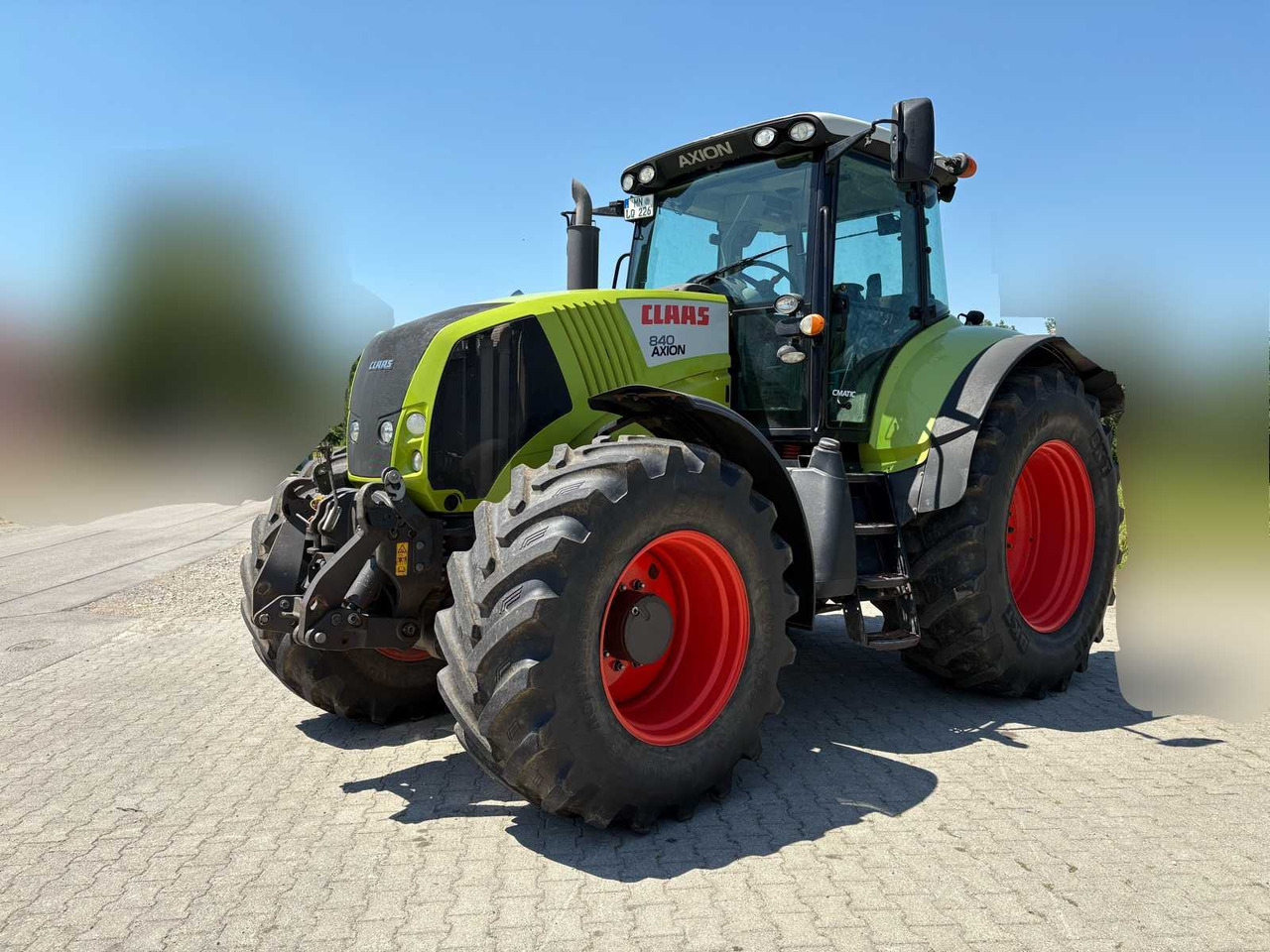 Claas Axion 840 C-Matic - Tracteur agricole: photos 1 Claas Axion 840 C-Matic - Tracteur agricole: photos 1