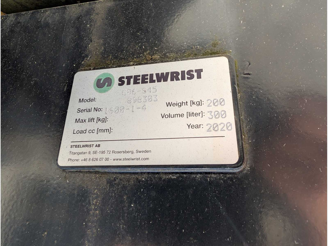 Chargeuse sur pneus DITCH CLEANING BUCKET 1200MM - GB6-S45 300 LITERS: photos 6 Chargeuse sur pneus DITCH CLEANING BUCKET 1200MM - GB6-S45 300 LITERS: photos 6