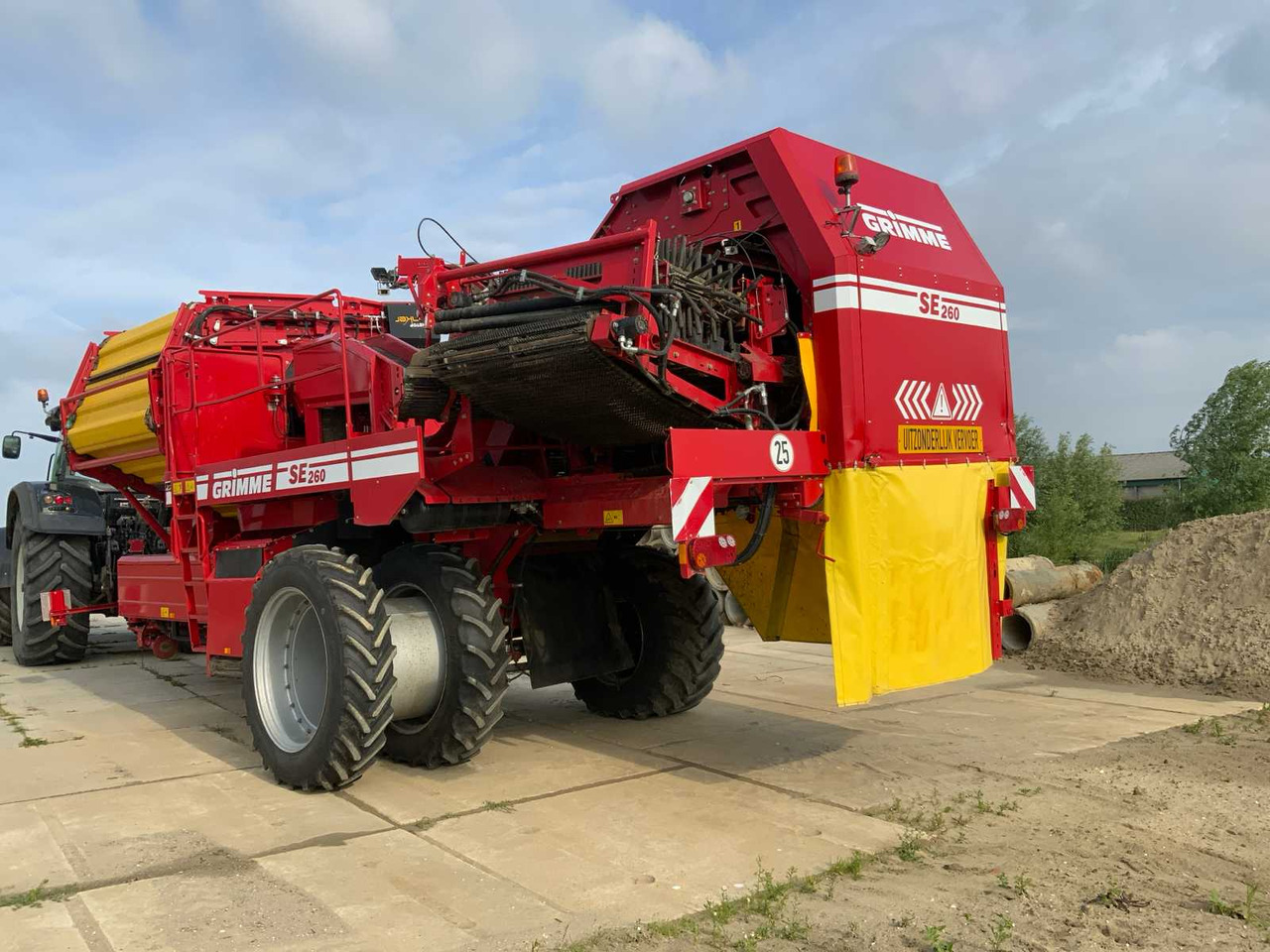 Grimme SE250 - Arracheuse de pommes de terre: photos 5 Grimme SE250 - Arracheuse de pommes de terre: photos 5