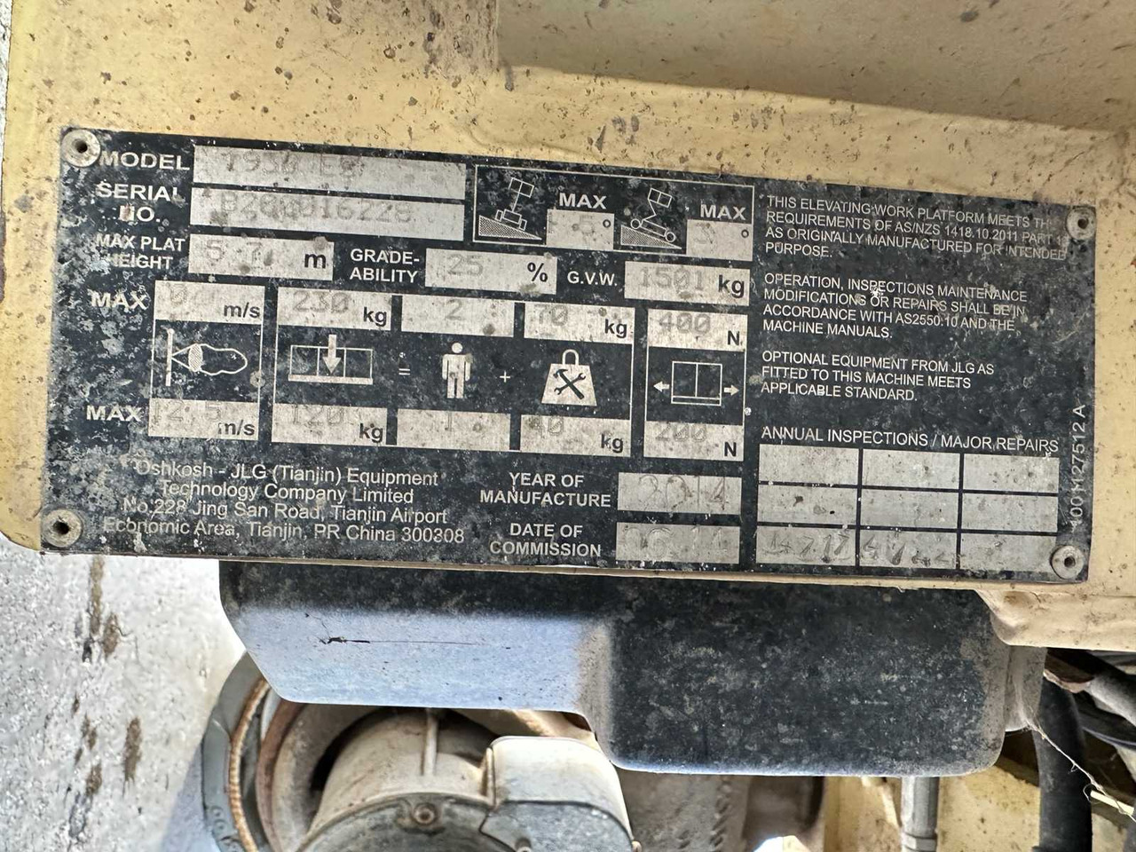 Nacelle JLG - 2014 - 1930ES - AERIAL PLATFORM: photos 36