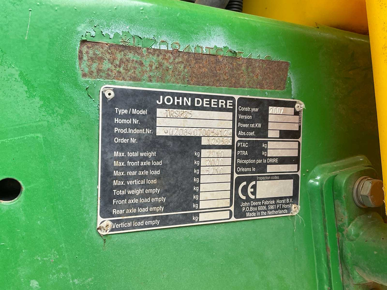 Pulvérisateur John Deere 840: photos 36