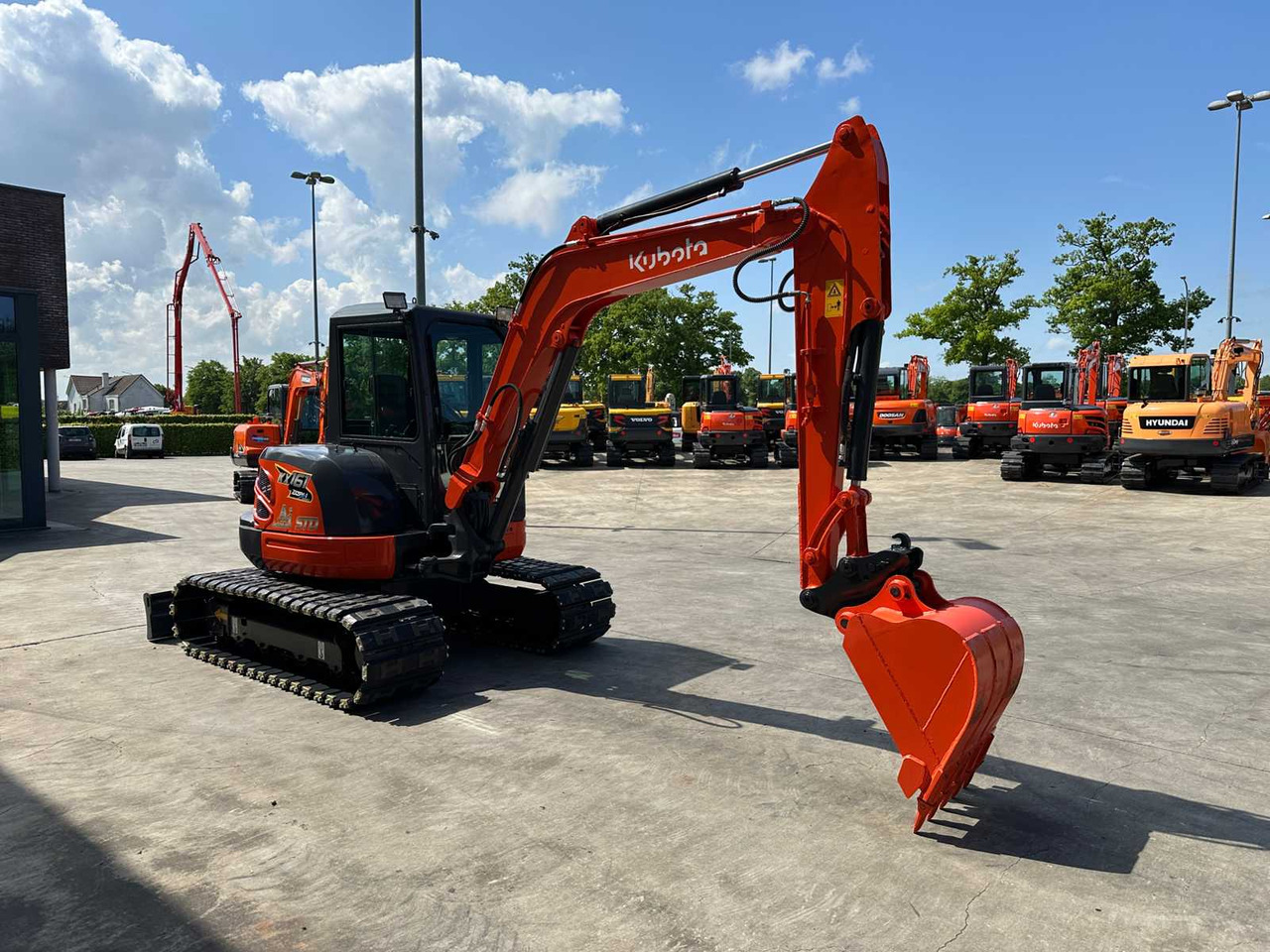 Kubota KX161-3 - Pelle sur chenille: photos 3 Kubota KX161-3 - Pelle sur chenille: photos 3