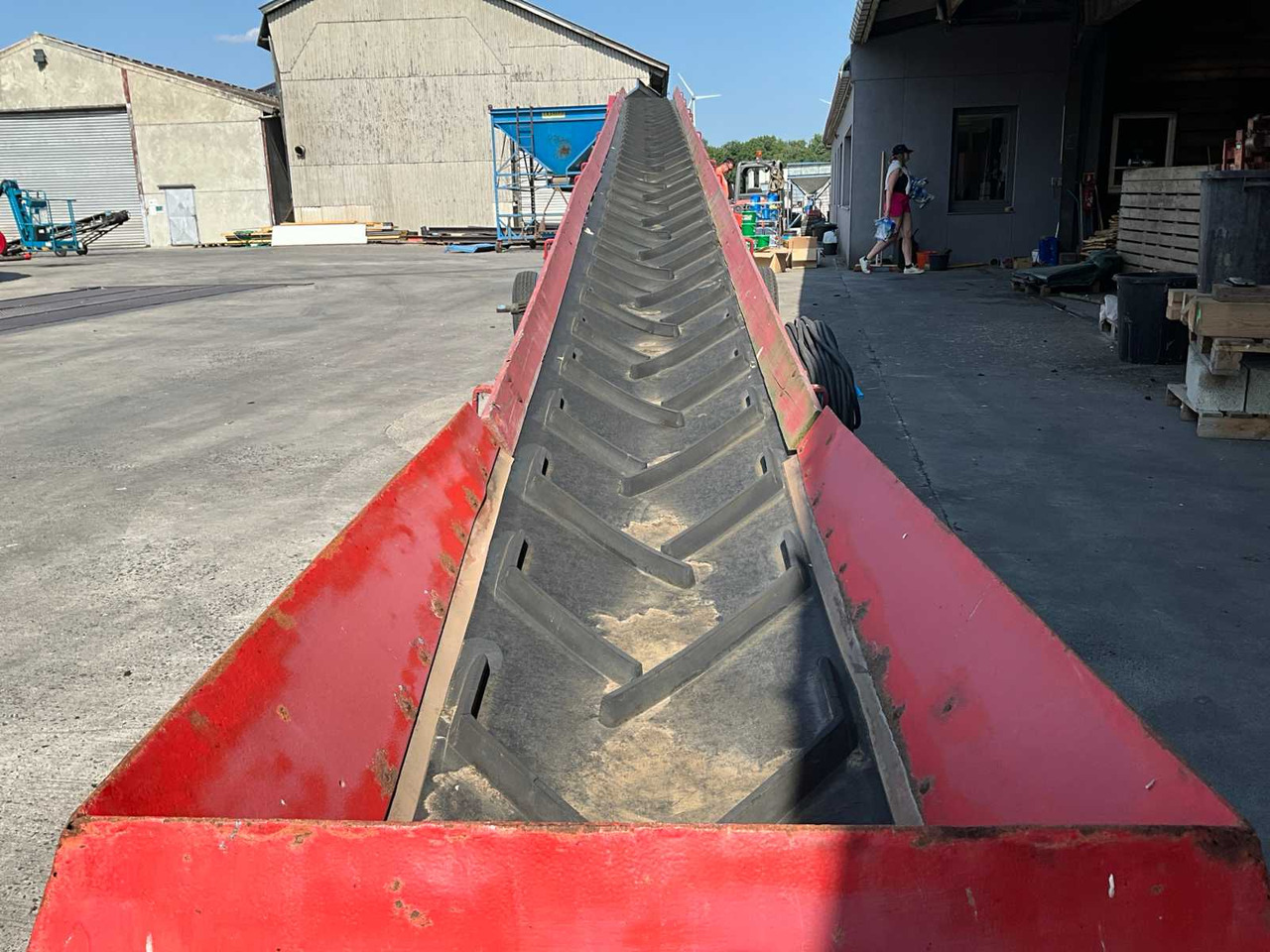 Mobile conveyor belt - toggle clamp - Bande transporteuse: photos 5 Mobile conveyor belt - toggle clamp - Bande transporteuse: photos 5