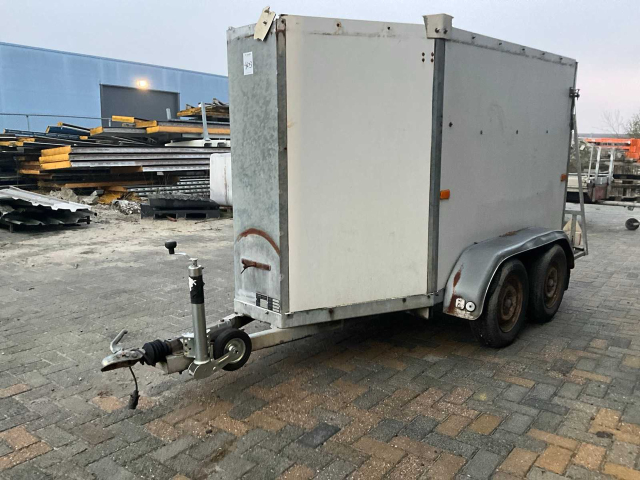 1987 SARIS P-2055 TRAILER - Remorque: photos 1 1987 SARIS P-2055 TRAILER - Remorque: photos 1