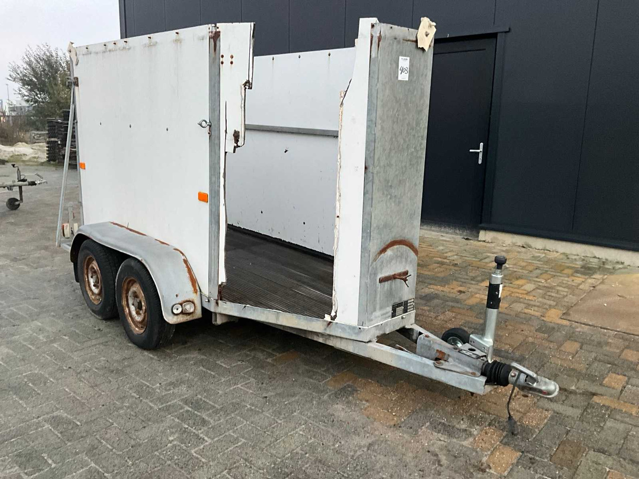 1987 SARIS P-2055 TRAILER - Remorque: photos 2 1987 SARIS P-2055 TRAILER - Remorque: photos 2