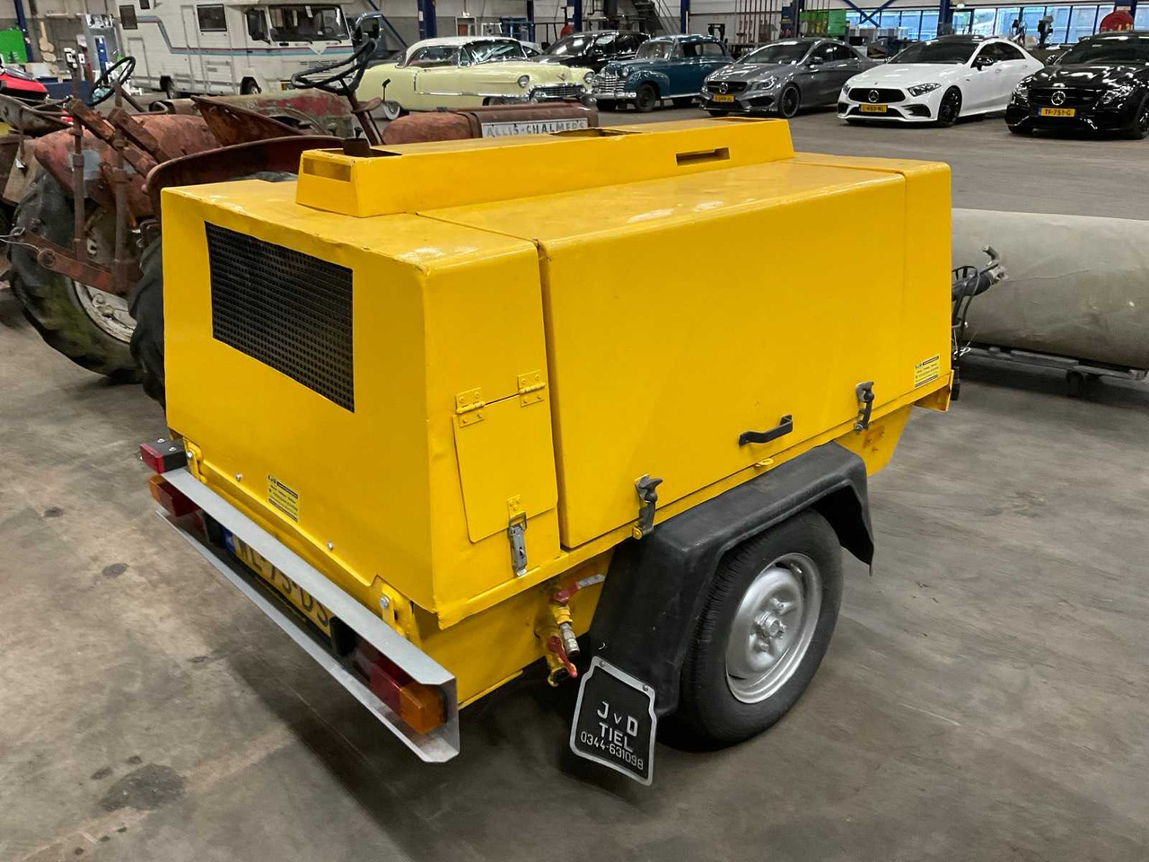 1994 ATLAS COPCO AIR COMPRESSOR / GENERATOR TRAILER - Remorque: photos 3 1994 ATLAS COPCO AIR COMPRESSOR / GENERATOR TRAILER - Remorque: photos 3