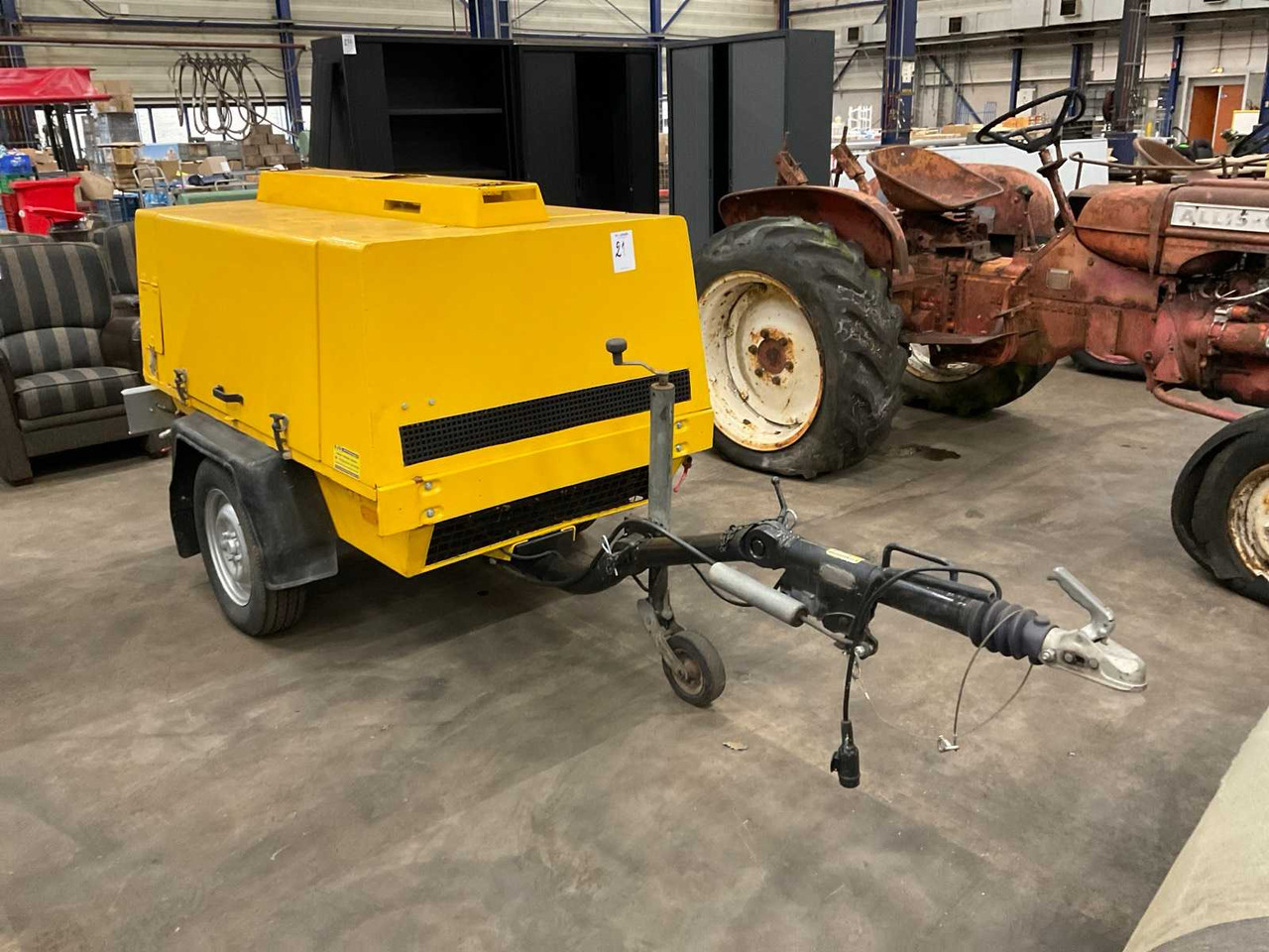 1994 ATLAS COPCO AIR COMPRESSOR / GENERATOR TRAILER - Remorque: photos 2 1994 ATLAS COPCO AIR COMPRESSOR / GENERATOR TRAILER - Remorque: photos 2