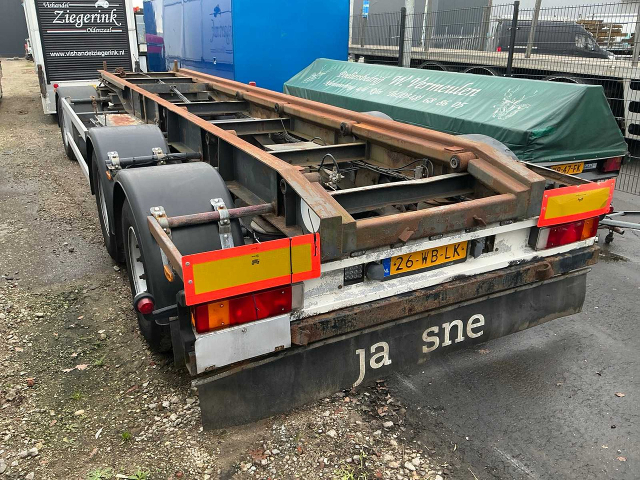 2008 GS AIC-2700N CONTAINER TRAILER - Remorque: photos 1 2008 GS AIC-2700N CONTAINER TRAILER - Remorque: photos 1