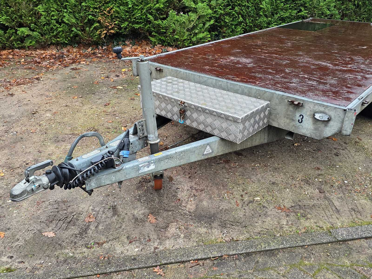 HENRA - 2013 - TANDEM AXLE - MULTITRANSPORTER - TRAILER + RAMPS - 62-WK-FT - Remorque: photos 3 HENRA - 2013 - TANDEM AXLE - MULTITRANSPORTER - TRAILER + RAMPS - 62-WK-FT - Remorque: photos 3