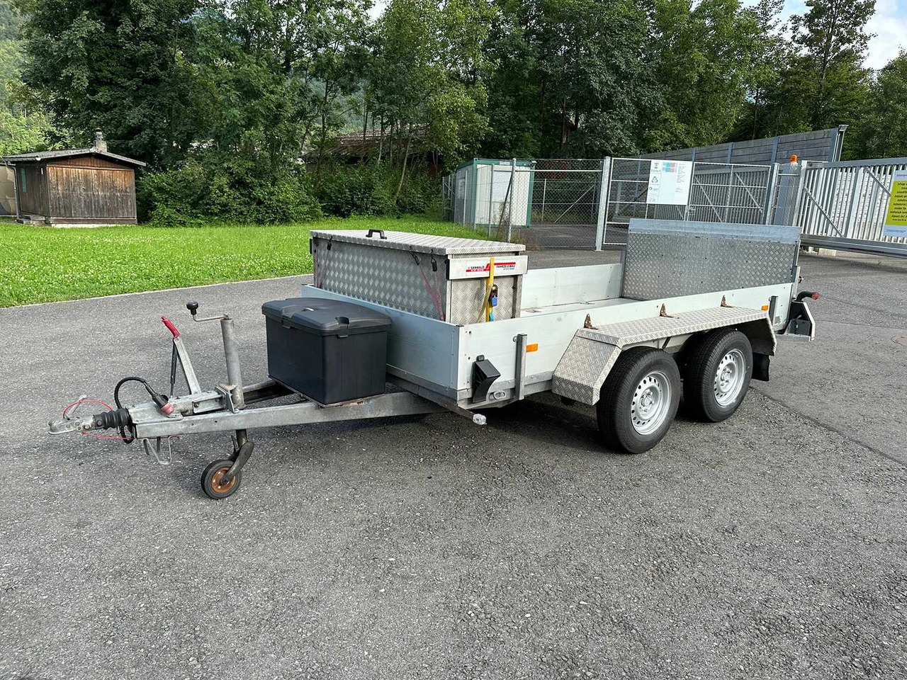 HUMBAUR - HT 3000 - 2008 - SENKOMAT - Remorque: photos 4 HUMBAUR - HT 3000 - 2008 - SENKOMAT - Remorque: photos 4