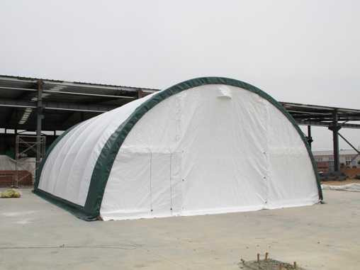 Rhino-Cross-Shelter 406020R - 18x12,2x6,1 m - Cuve de stockage: photos 1 Rhino-Cross-Shelter 406020R - 18x12,2x6,1 m - Cuve de stockage: photos 1