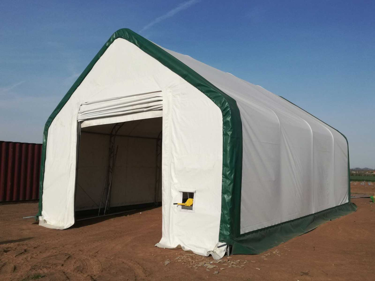 Rhino-Cross-Shelter 406021DP 18,3x12,2x6,4 m - Cuve de stockage: photos 4 Rhino-Cross-Shelter 406021DP 18,3x12,2x6,4 m - Cuve de stockage: photos 4