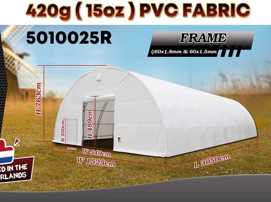 Rhino-Cross-Shelter 5010025R 30,5x15,25x7,625 m - Cuve de stockage: photos 3 Rhino-Cross-Shelter 5010025R 30,5x15,25x7,625 m - Cuve de stockage: photos 3