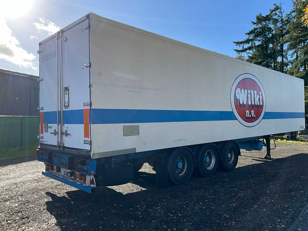 1994 RENDERS ROC 12.26 DK REFRIGERATED TRAILER WITH THERMO KING SB II - Semi-remorque: photos 1 1994 RENDERS ROC 12.26 DK REFRIGERATED TRAILER WITH THERMO KING SB II - Semi-remorque: photos 1