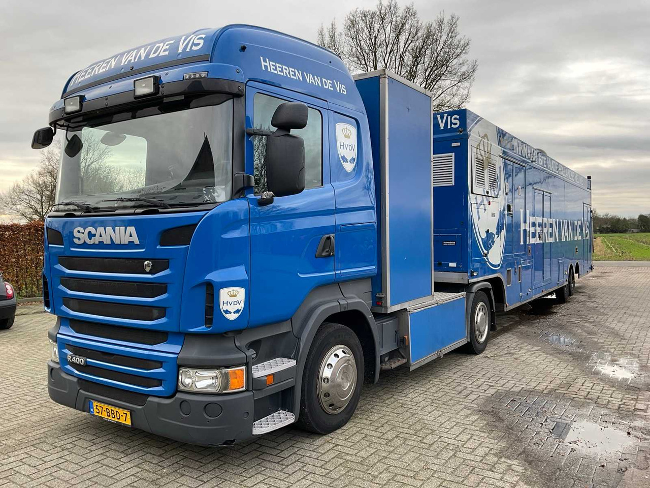 1997 RUYSSCHAERT SR16TP SALE SEMI-TRAILER WITH 2012 SCANIA TRACTOR - Semi-remorque: photos 1 1997 RUYSSCHAERT SR16TP SALE SEMI-TRAILER WITH 2012 SCANIA TRACTOR - Semi-remorque: photos 1