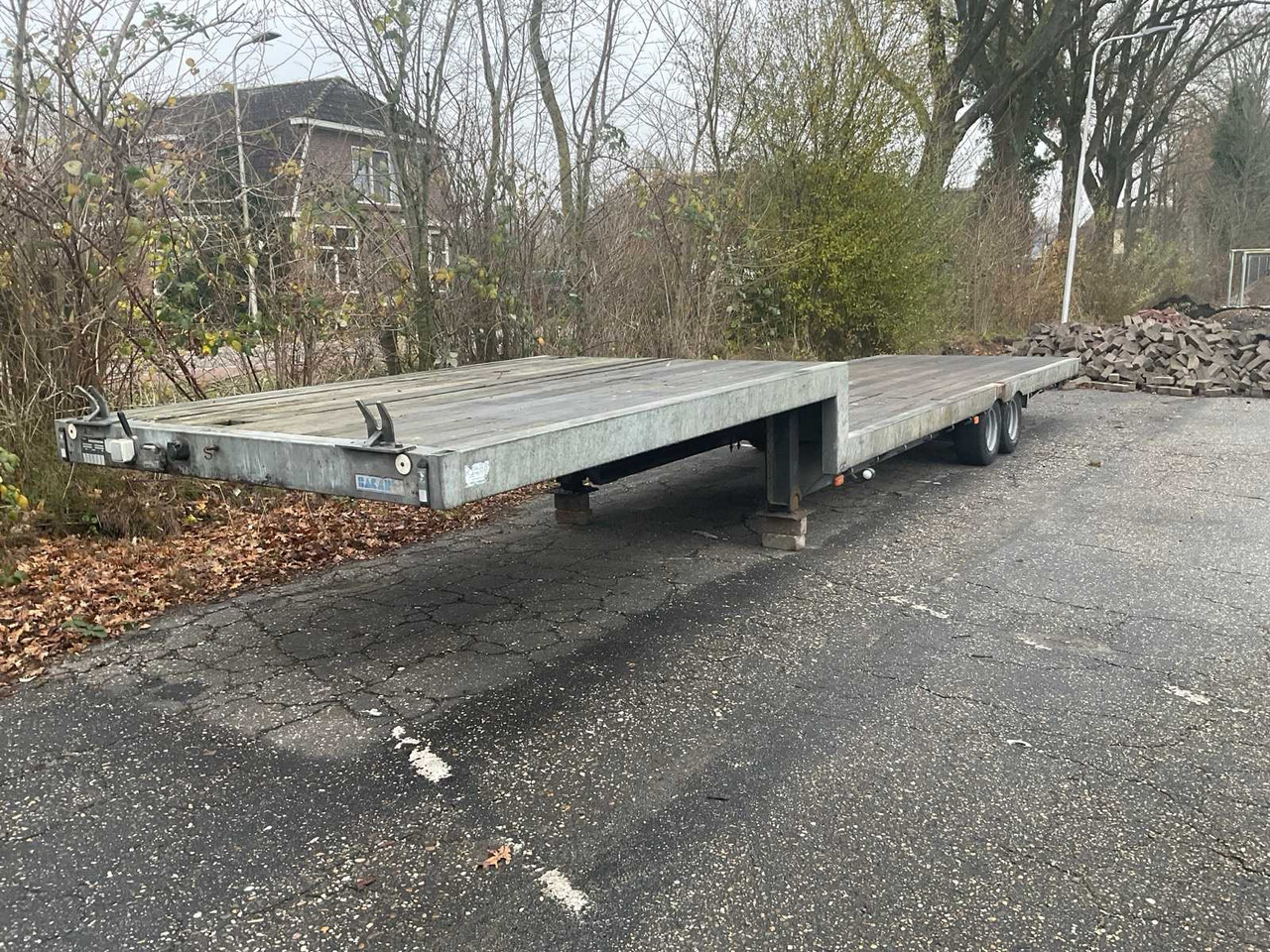 1999 VELDHUIZEN V27-2 SEMI-TRAILER - Semi-remorque: photos 1 1999 VELDHUIZEN V27-2 SEMI-TRAILER - Semi-remorque: photos 1