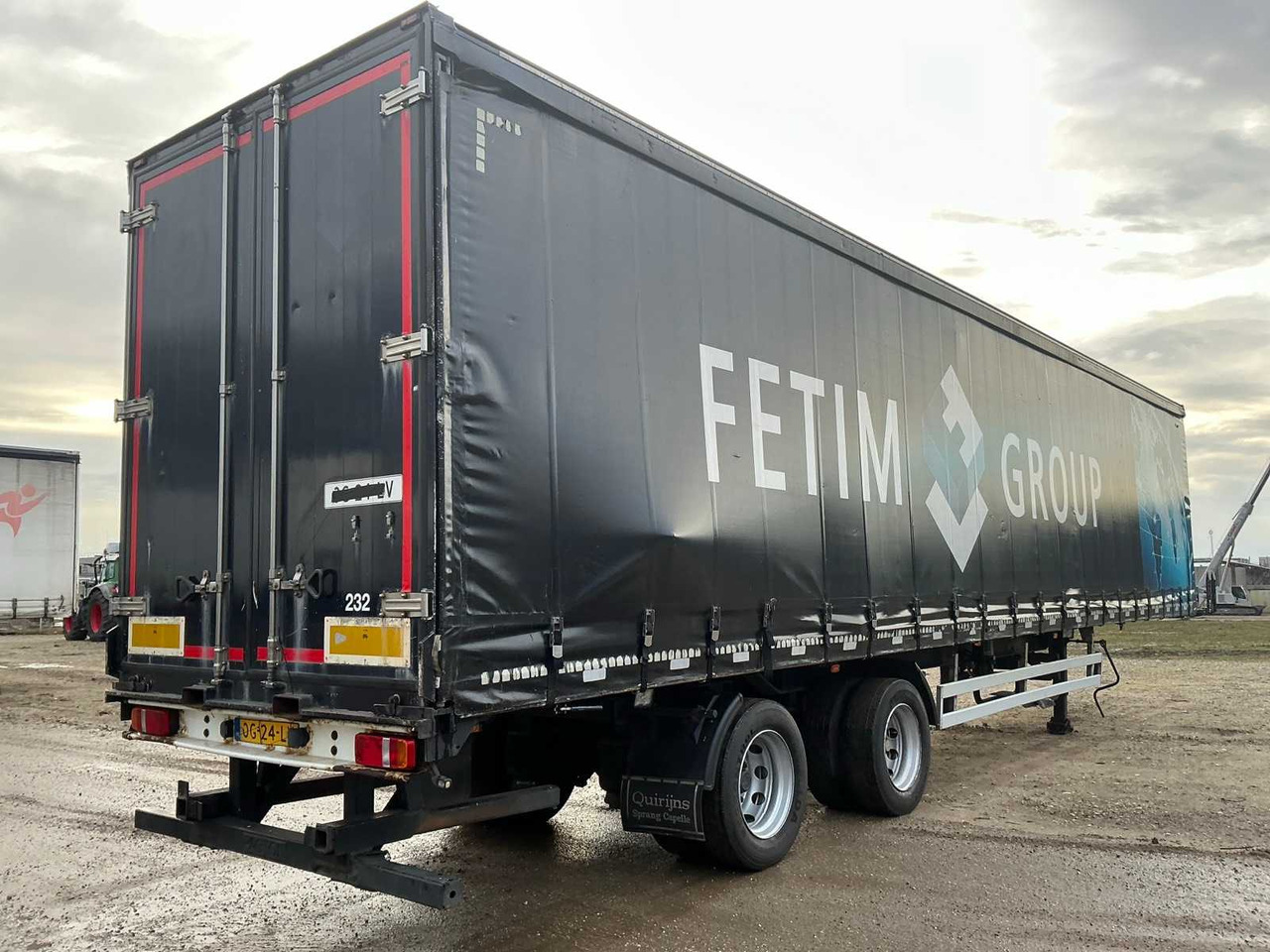 2001 PACTON T2-001 TAUTLINER SEMI-TRAILER - Semi-remorque: photos 5 2001 PACTON T2-001 TAUTLINER SEMI-TRAILER - Semi-remorque: photos 5