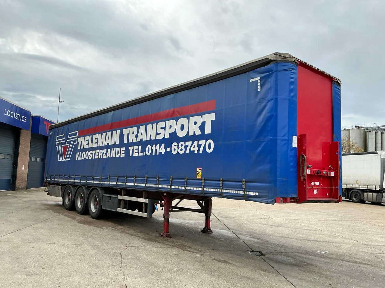 2008 GROENEWEGEN DRO-14-27 SEMI-TRAILER - Semi-remorque: photos 4 2008 GROENEWEGEN DRO-14-27 SEMI-TRAILER - Semi-remorque: photos 4