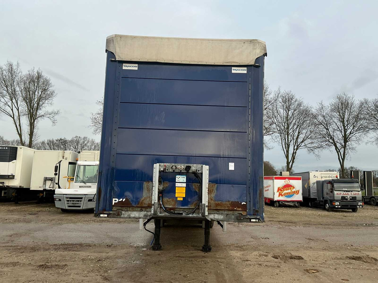 2011 TRACON TAUTLINER SEMI-TRAILER - Semi-remorque: photos 2 2011 TRACON TAUTLINER SEMI-TRAILER - Semi-remorque: photos 2