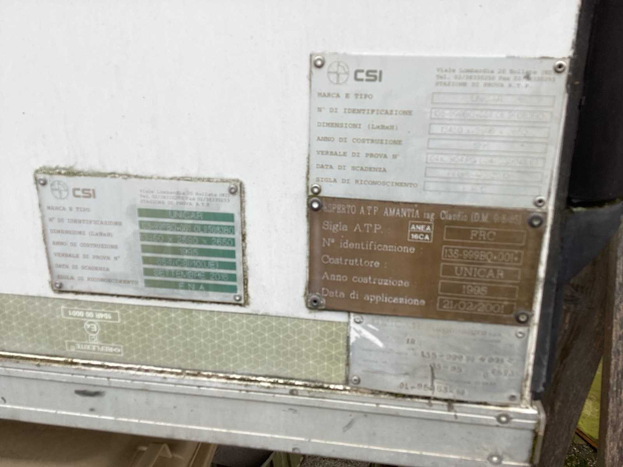 REFRIGERATED SEMI-TRAILER - Semi-remorque: photos 3 REFRIGERATED SEMI-TRAILER - Semi-remorque: photos 3