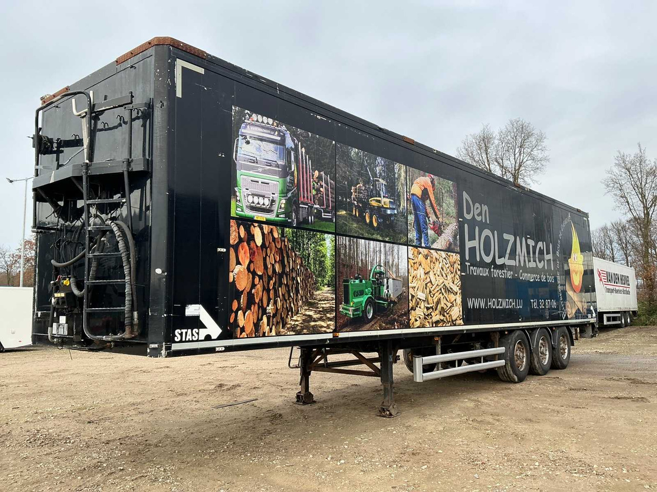 STAS MF1194 WALKING FLOOR SEMI-TRAILER - Semi-remorque: photos 1 STAS MF1194 WALKING FLOOR SEMI-TRAILER - Semi-remorque: photos 1