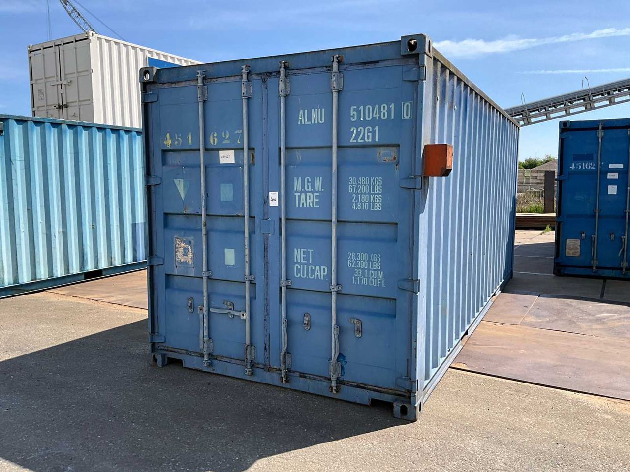 Shipping container - Conteneur maritime: photos 1 Shipping container - Conteneur maritime: photos 1