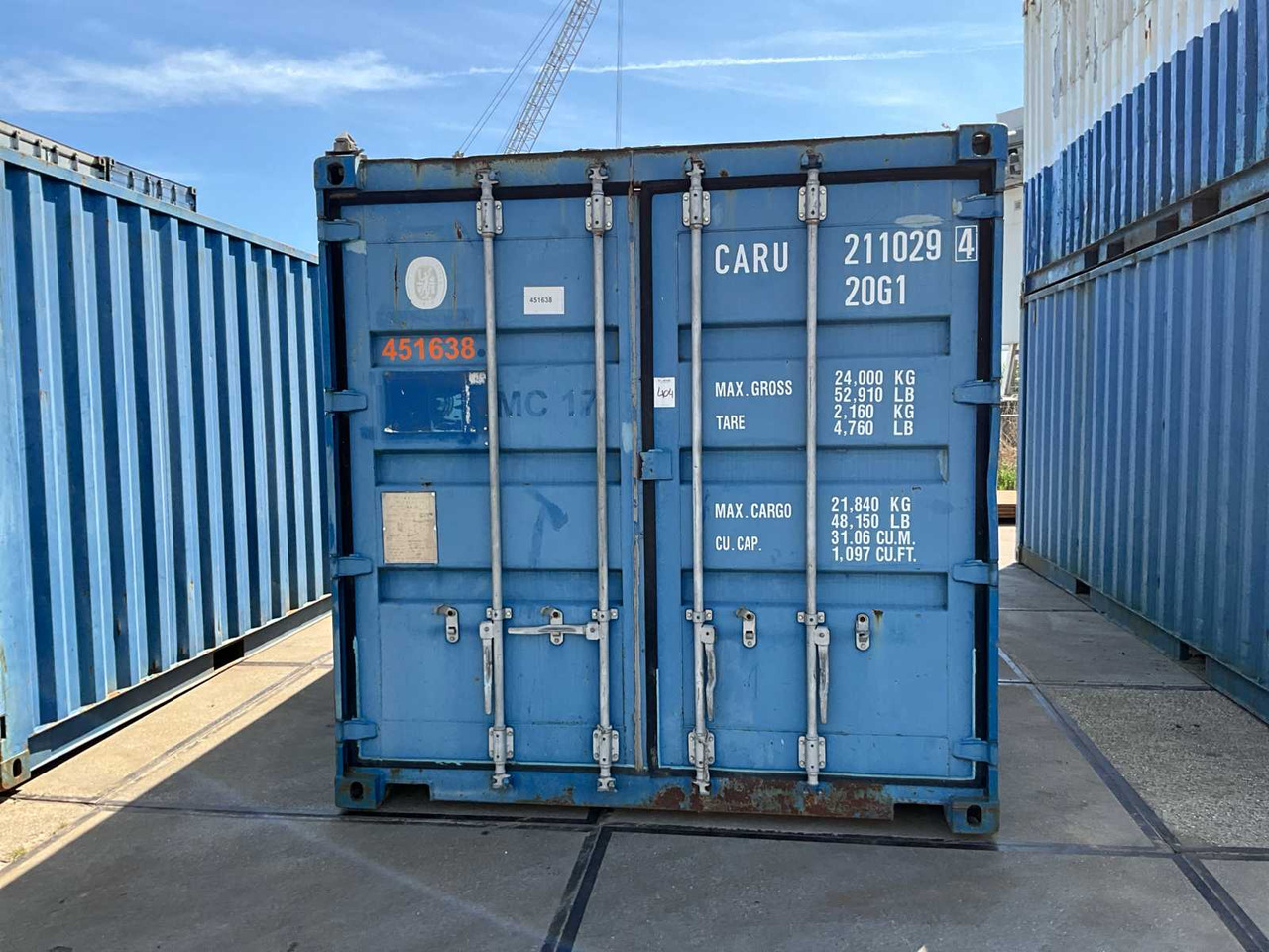 Shipping container - Conteneur maritime: photos 2 Shipping container - Conteneur maritime: photos 2