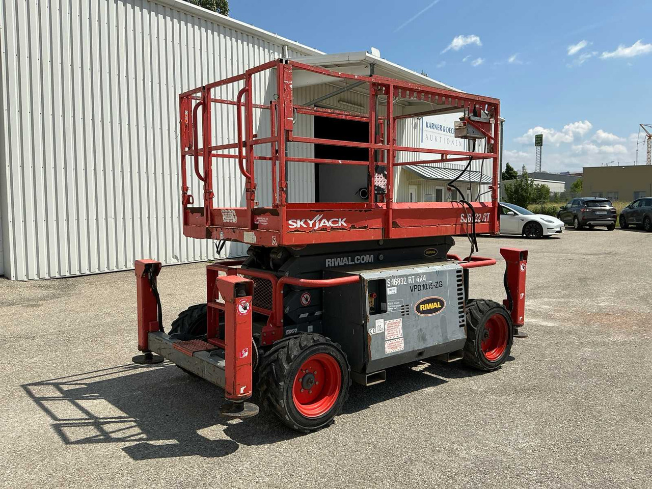 Skyjack SJ6832RT 4x4 - Nacelle: photos 4 Skyjack SJ6832RT 4x4 - Nacelle: photos 4