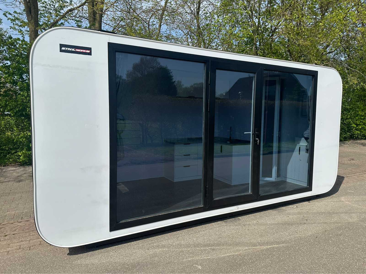 Stahlworks Eco 5000 A - Conteneur comme habitat: photos 1 Stahlworks Eco 5000 A - Conteneur comme habitat: photos 1