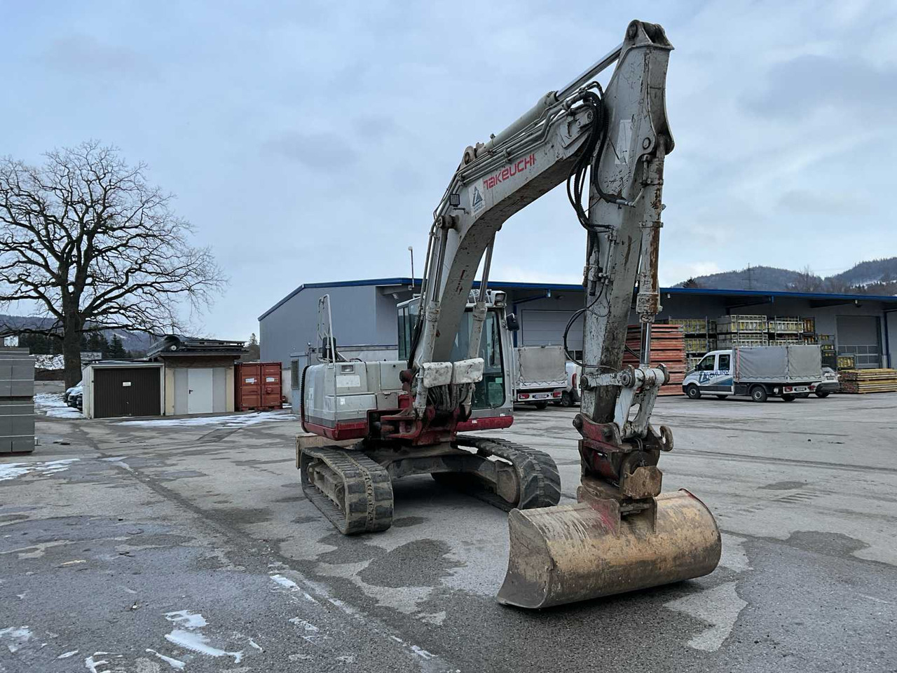 Pelle sur chenille Takeuchi TB1140: photos 9